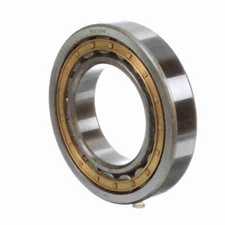 ROLLWAY BEARING Cylindrical Bearing – Caged Roller - Straight Bore - Unsealed NU 220 EM